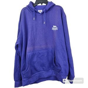 Lonsdale London Long Sleeve Embroidered Logo Pullover Hoodie Large